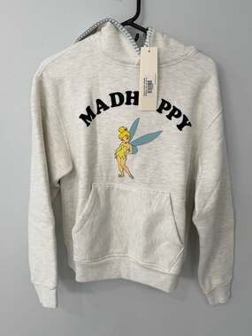 Madhappy Disney Tinker Bell Fleece Hoodie in Ash